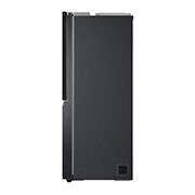 LG Side-by-Side Kühlschrank mit InstaView Door-in-Door® (E, 635L, 179cm hoch) mit Eis-, Crushed Ice- und Wasserspender & internem Wassertank | GSXV91MCAE , GSXV91MCAE