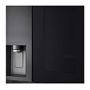 LG Side-by-Side Kühlschrank mit InstaView Door-in-Door® (E, 635L, 179cm hoch) mit Eis-, Crushed Ice- und Wasserspender & internem Wassertank | GSXV91MCAE , GSXV91MCAE