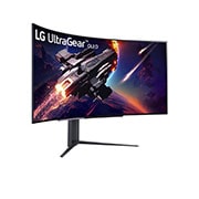 LG UltraGear™ 45 Zoll OLED Curved Gaming Monitor mit 0.03ms, 240Hz, WQHD Auflösung, HDR10, 45GR95QE