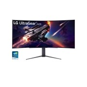 LG UltraGear™ 45 Zoll OLED Curved Gaming Monitor mit 0.03ms, 240Hz, WQHD Auflösung, HDR10, 45GR95QE